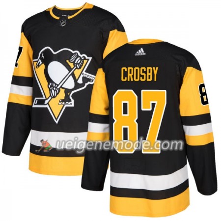 Herren Eishockey Pittsburgh Penguins Trikot Sidney Crosby 87 Adidas 2017-2018 Schwarz Authentic